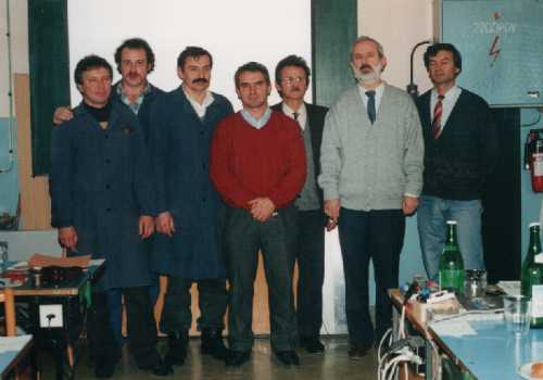 Moji kolegovia z dielní v starej zostave (Zenit - r.1996)